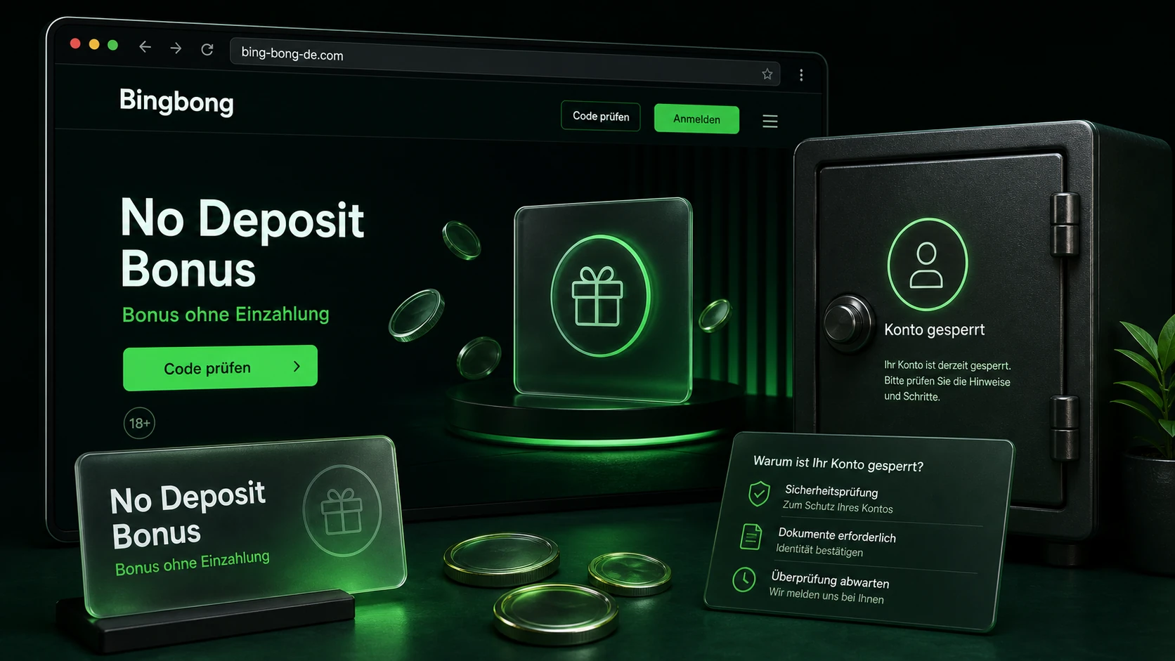 Bingbong Casino No Deposit Bonus und No Deposit Code