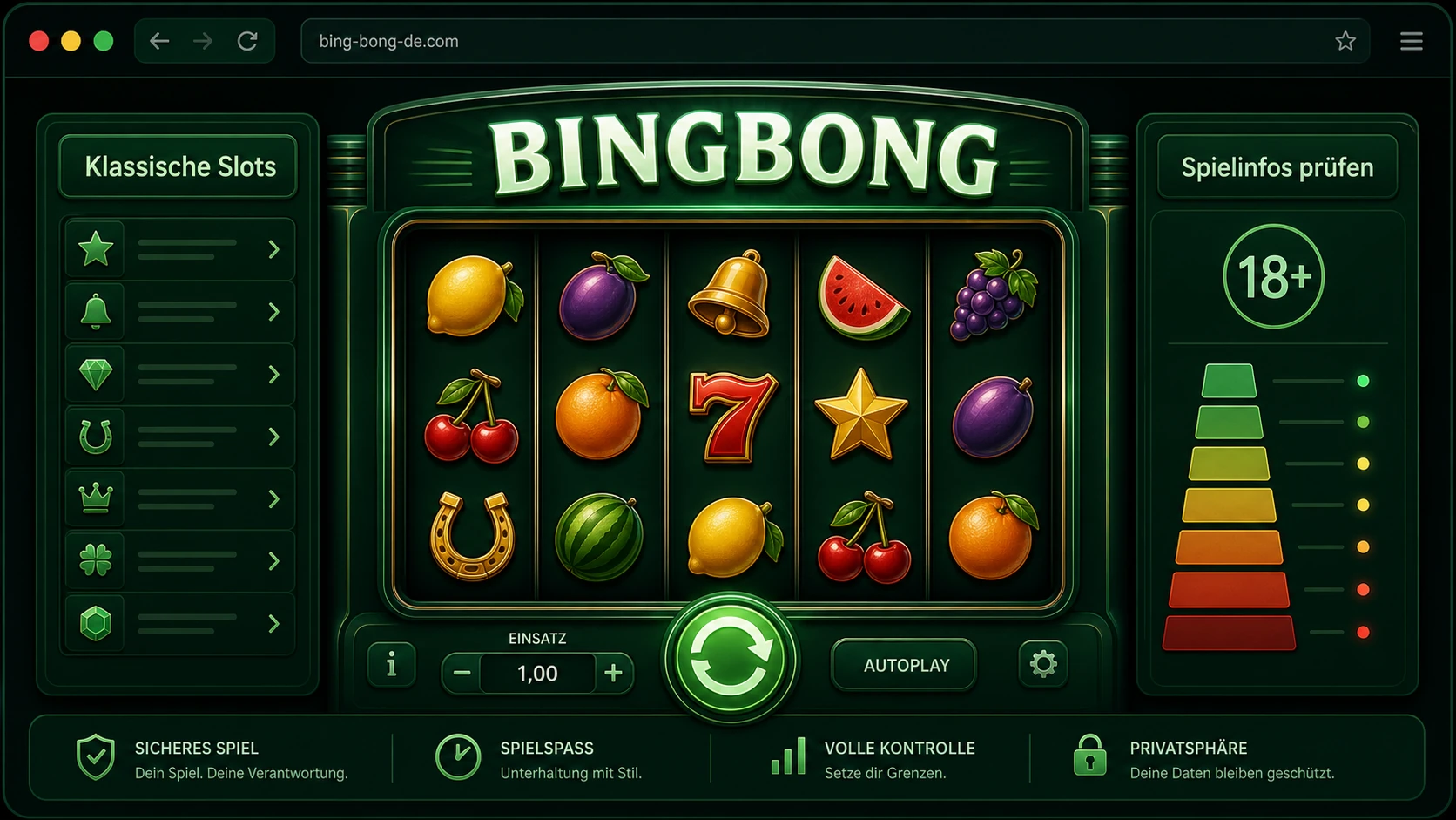 Merkur Slots und klassische Slot-Suchen